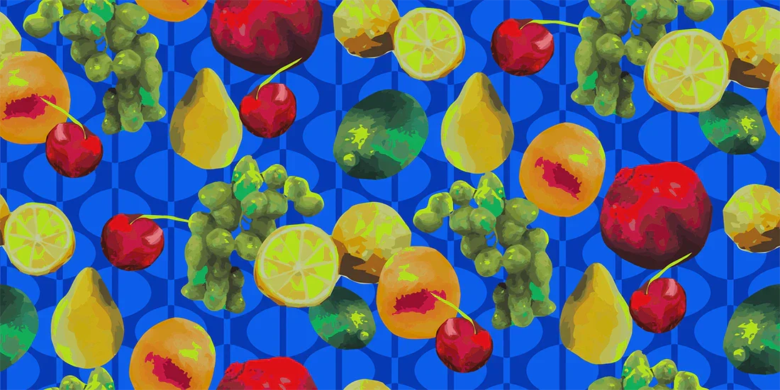 Still Life Collection - The Layered Fruit Pattern