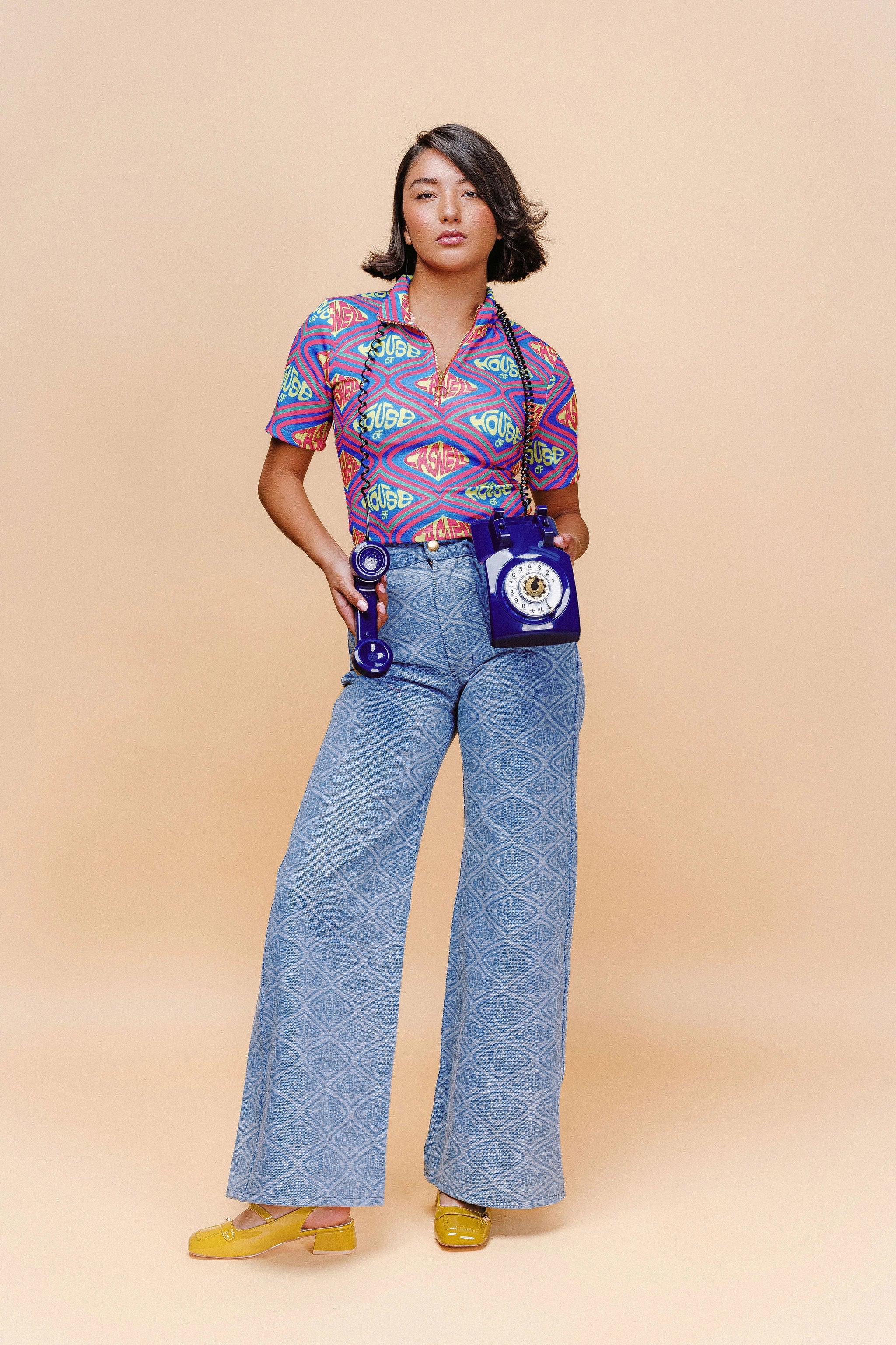 Sophia Mock Neck Top