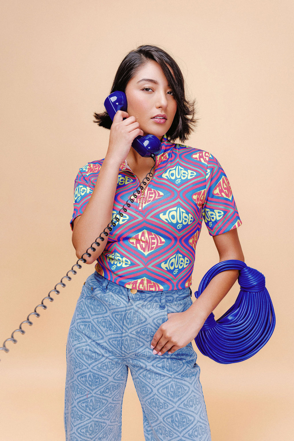 Sophia Mock Neck Top