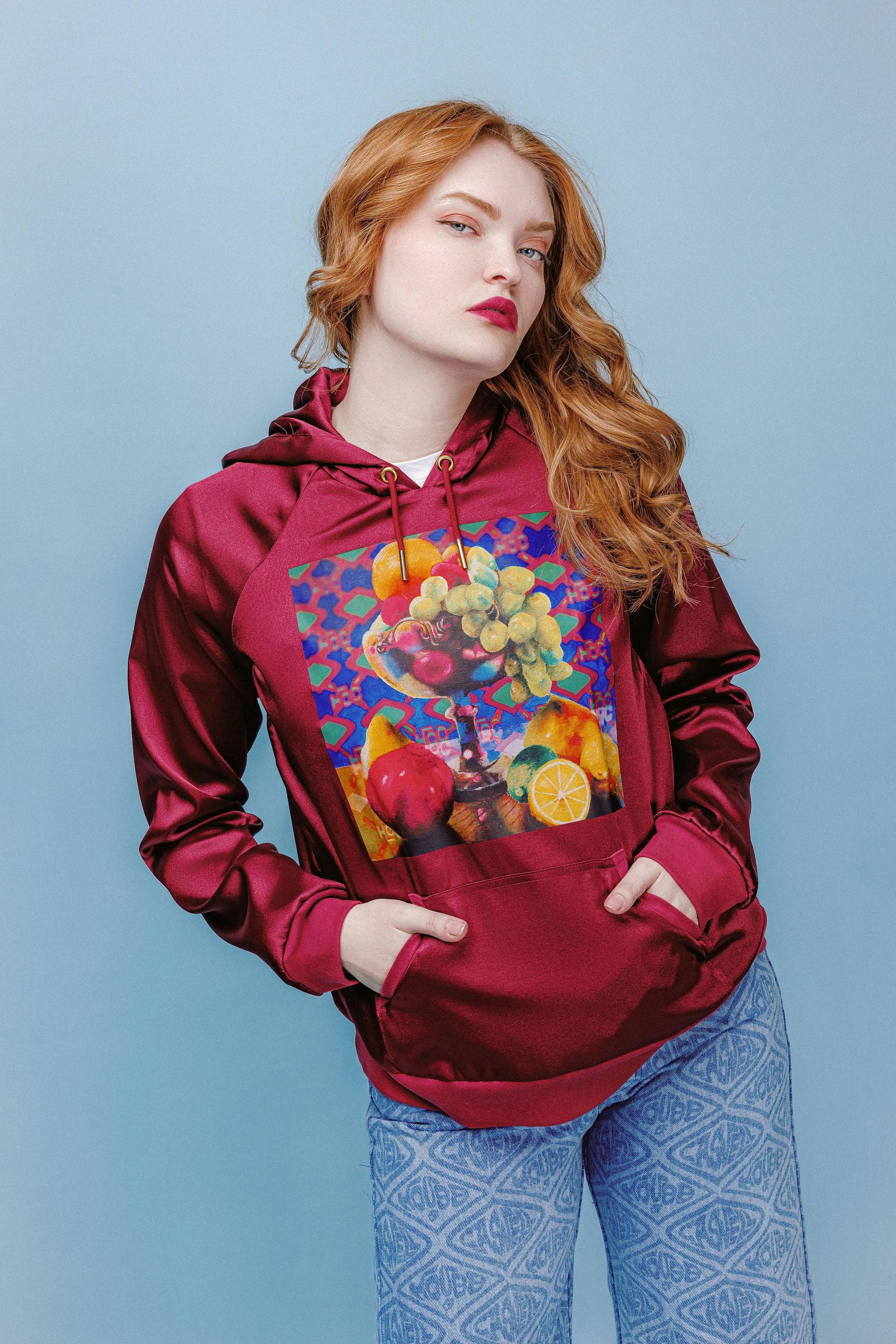 Gabriela Satin Hoodie