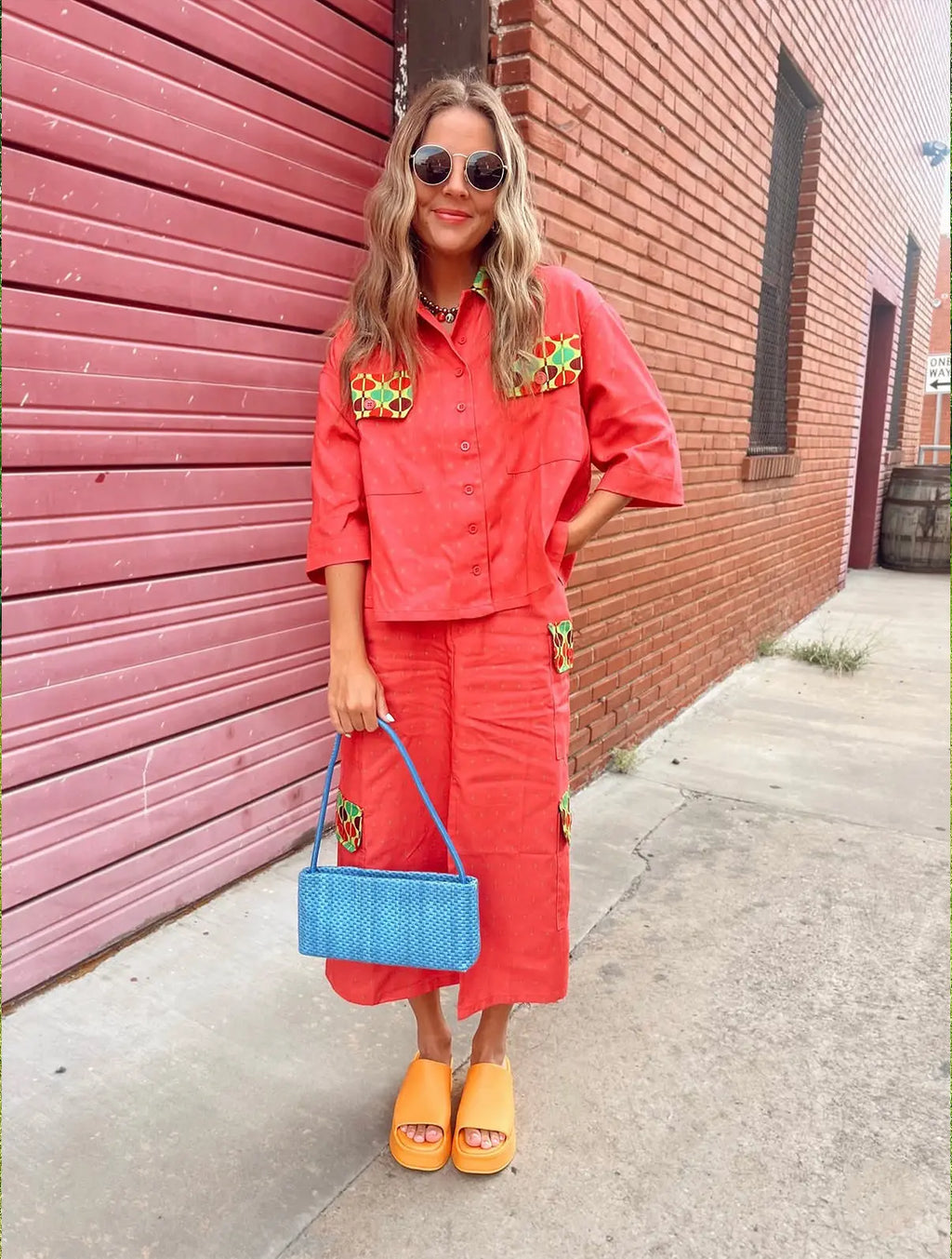 Veronica Cargo Top and Midi Skirt Ensemble