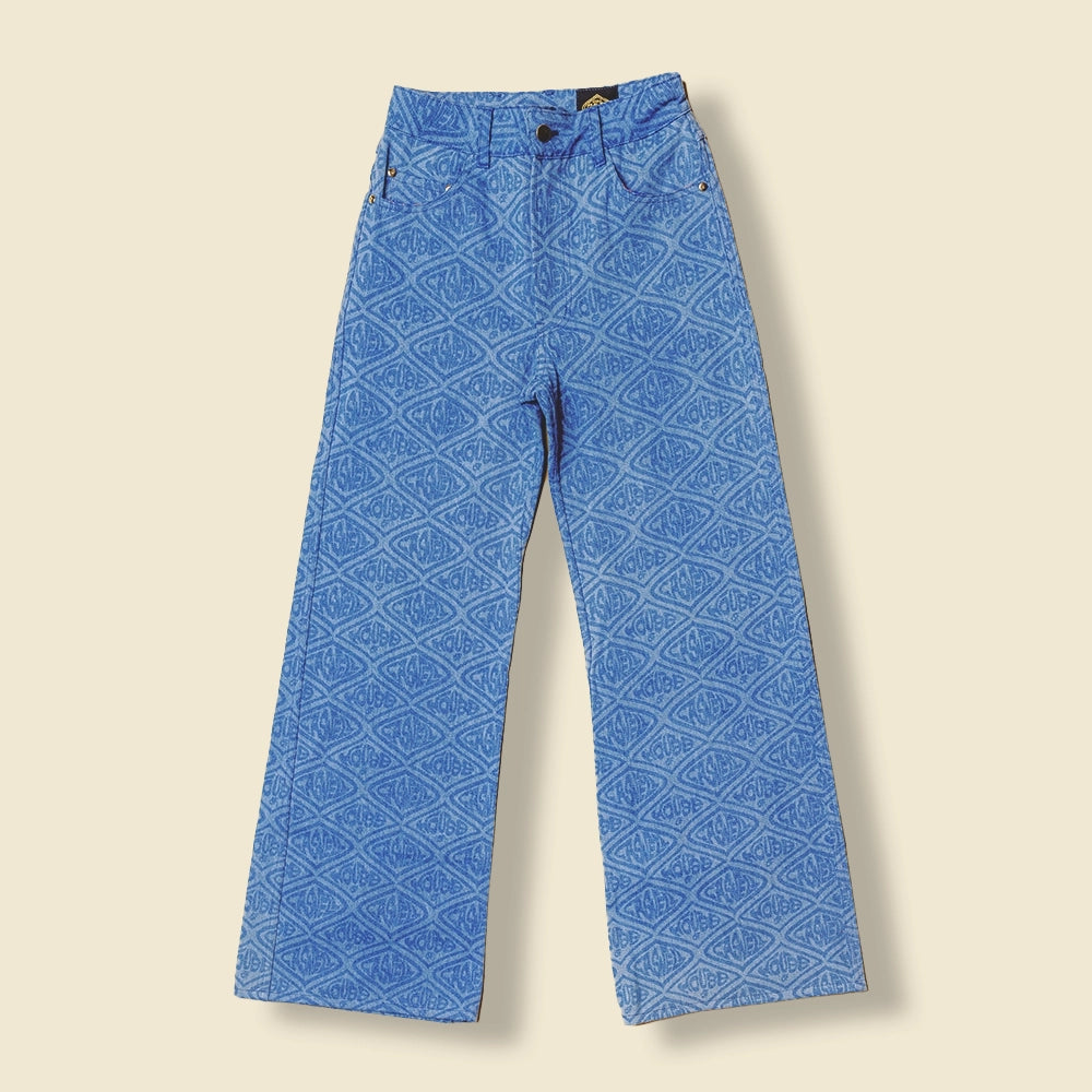 Adriana Printed Denim Jeans