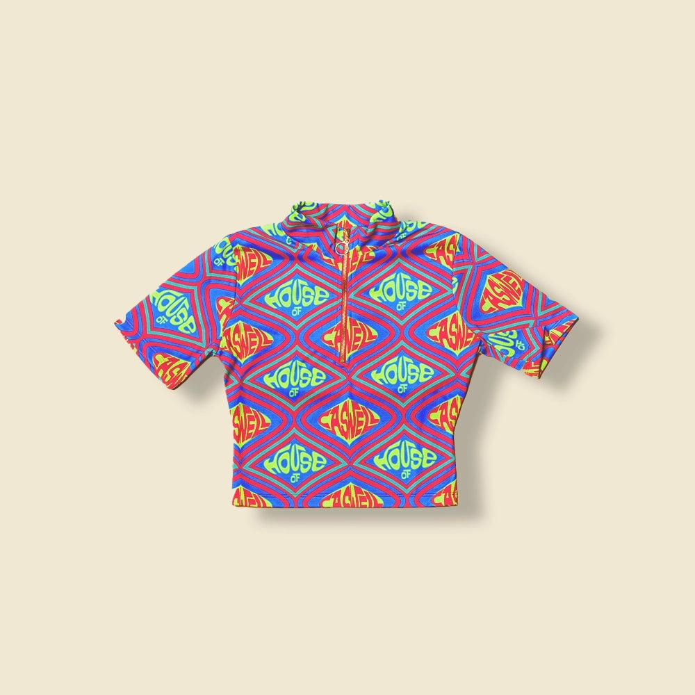 Sophia Mock Neck Top