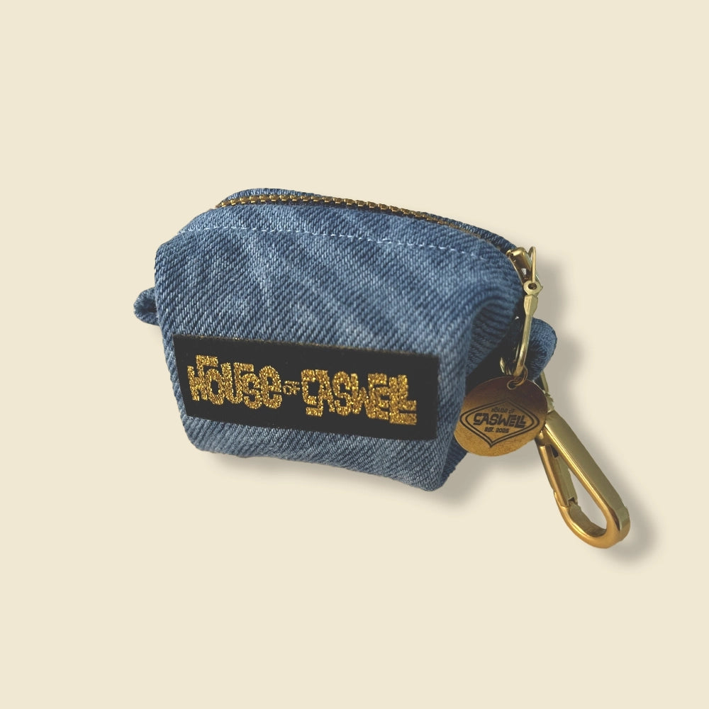 Jada Denim Charm Bag