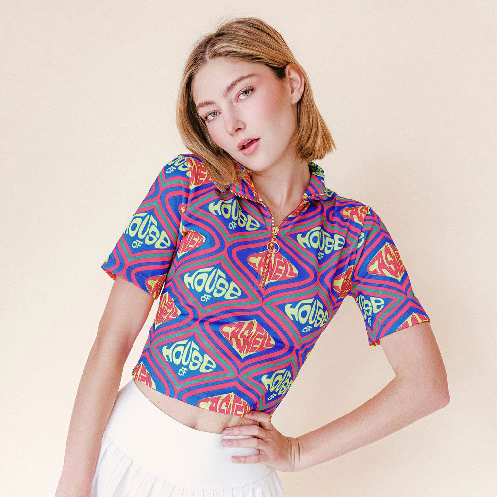 Sophia Mock Neck Top